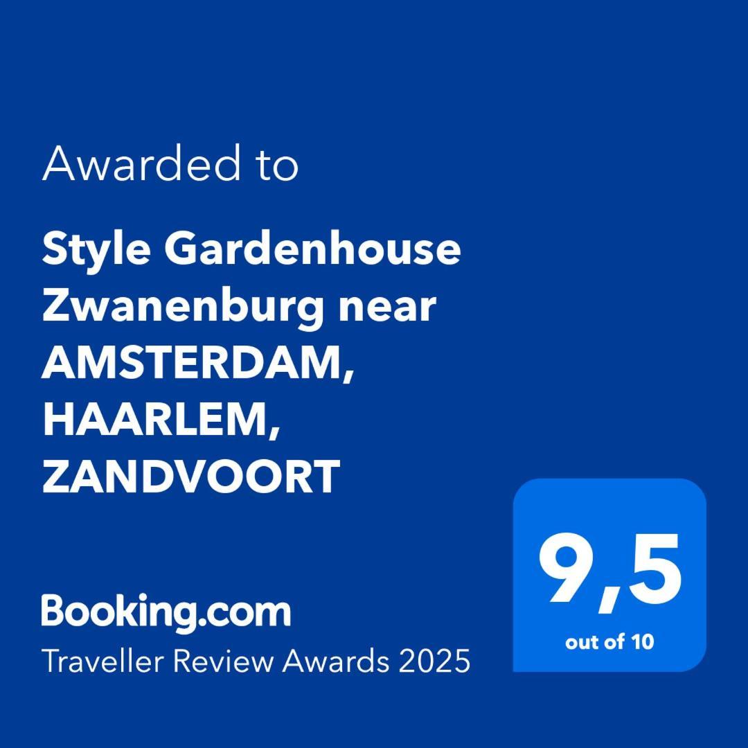 Style Gardenhouse Zwanenburg Near Amsterdam, Haarlem, Zandvoort Extérieur photo